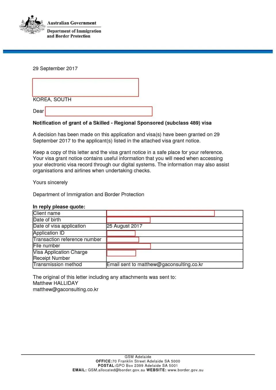 Grant letter_489