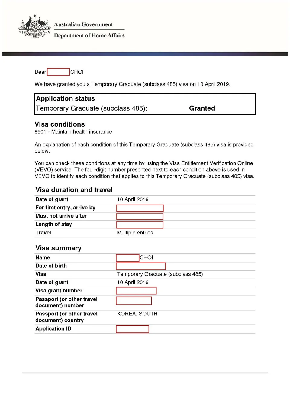 485 grant letter_2019